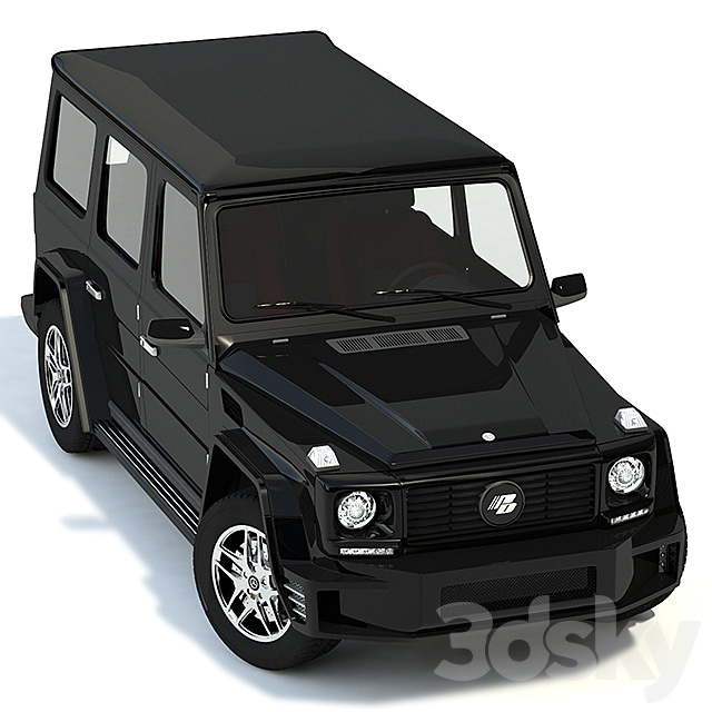 Mercedes G class 2013 3DSMax File - thumbnail 1