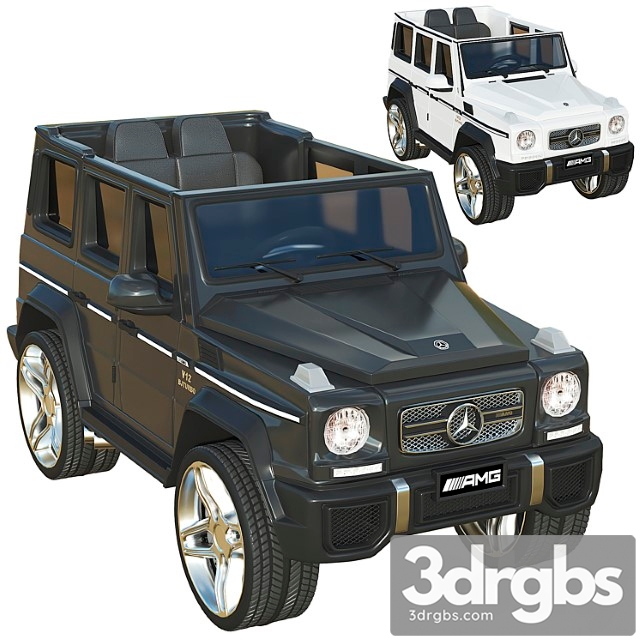 Mercedes Toy 3dsmax Download - thumbnail 1