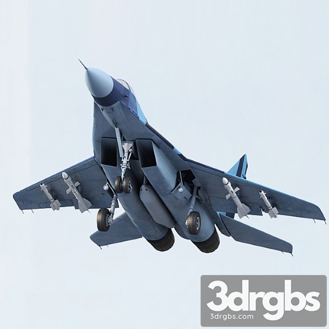 MiG 29 3dsmax Download - thumbnail 1