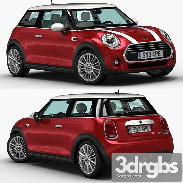 Mini cooper 3dsmax Download - thumbnail 1