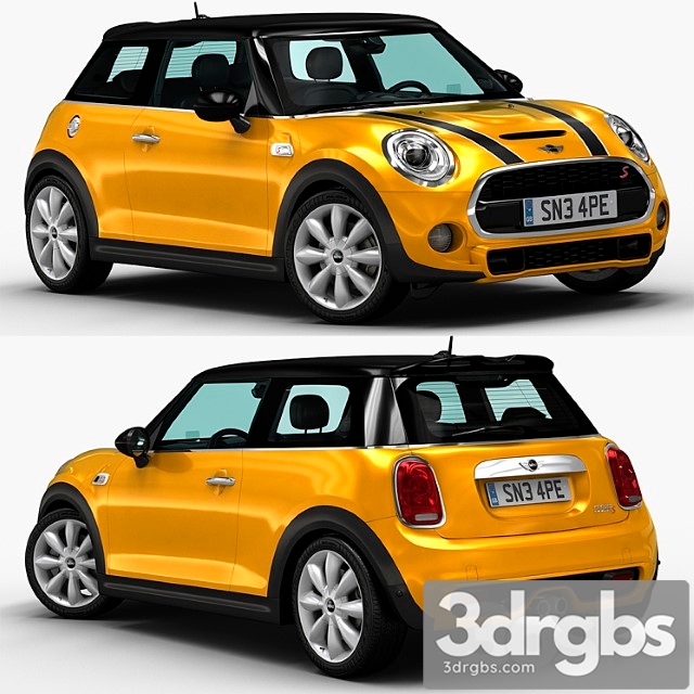 Mini Cooper S 3dsmax Download - thumbnail 1