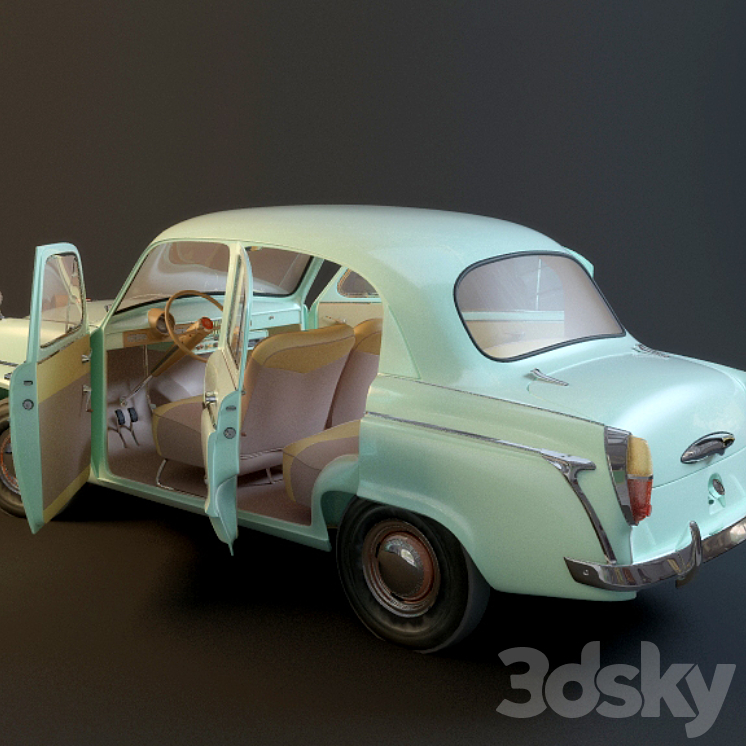 Moskvich 407 3DS Max - thumbnail 1