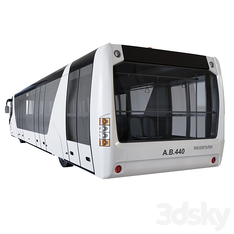 Neoplan Airliner Bus 3DS Max - thumbnail 2