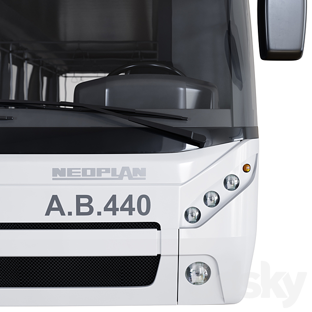 Neoplan Airliner Bus 3DSMax File - thumbnail 3