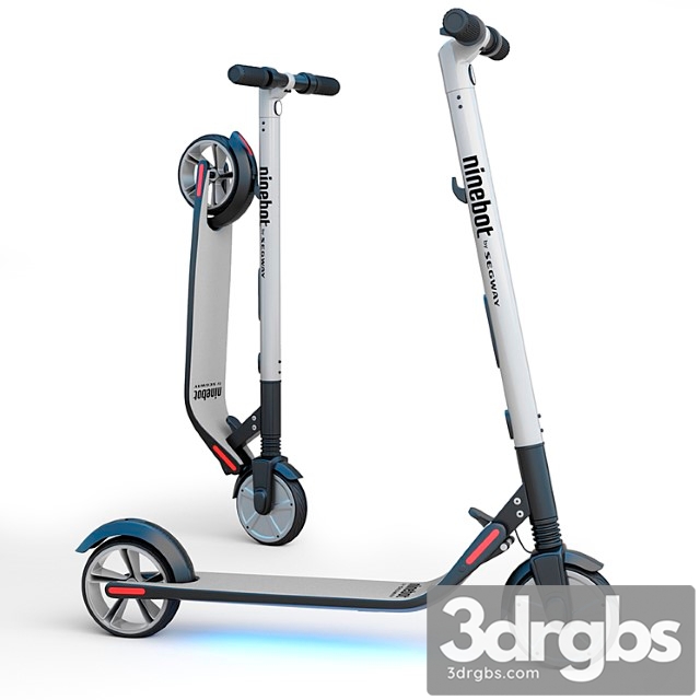 Ninebot by segway kickscooter es2 3dsmax Download - thumbnail 1