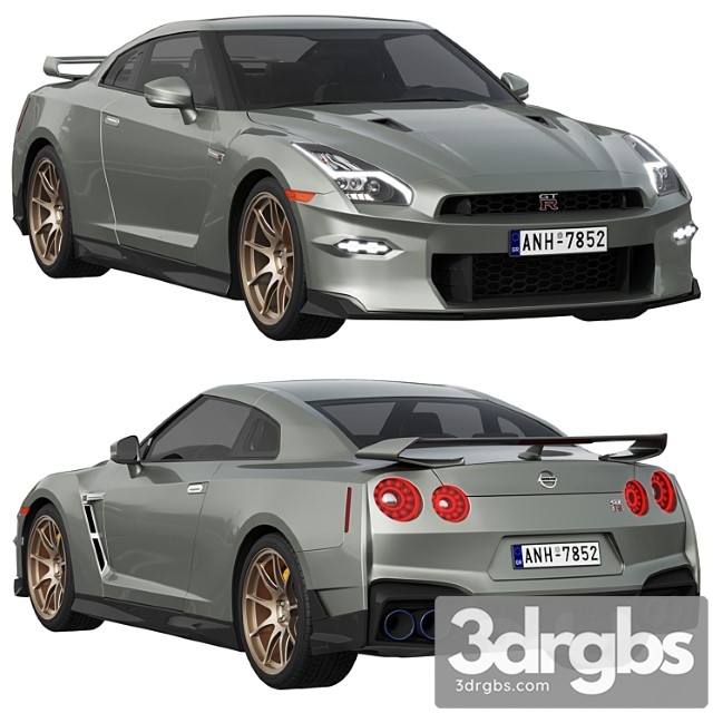 Nissan Gt R 2024 3dsmax Download - thumbnail 1