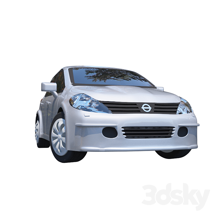 Nissan Tiida Hatchback 1.6 3DS Max - thumbnail 1