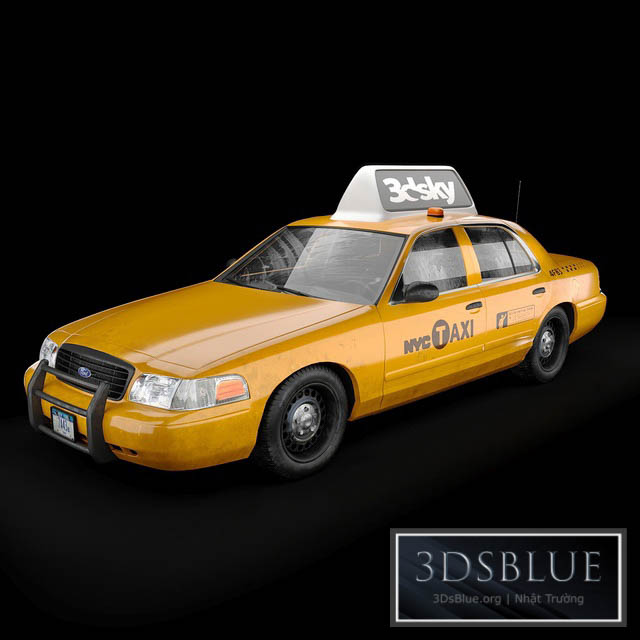 NY Taxi 3DS Max - thumbnail 3