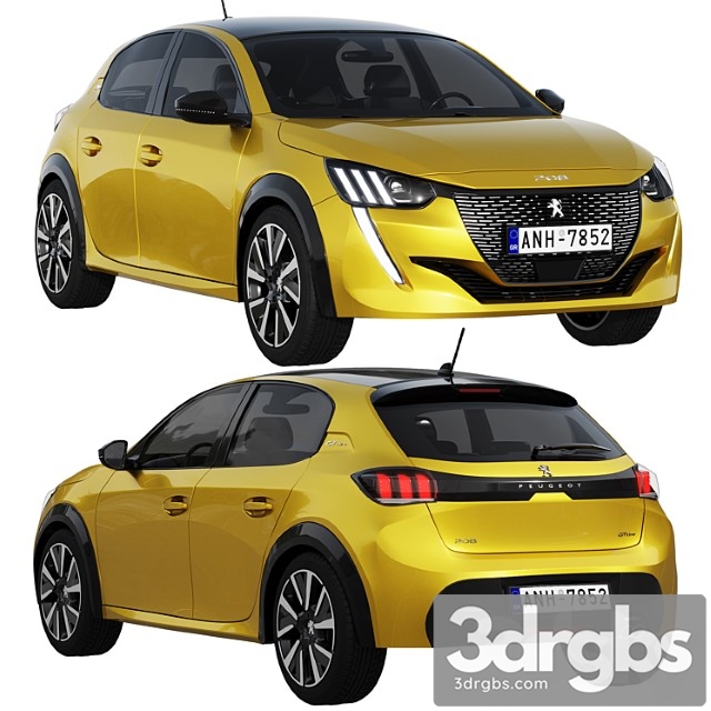 Peugeot 208 2021 - thumbnail 1