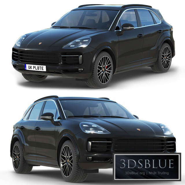 Porsche Cayenne S 2019 3DS Max - thumbnail 3