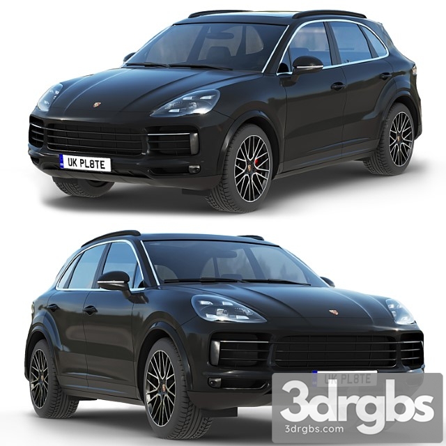 Porsche cayenne s 2019 3dsmax Download - thumbnail 1