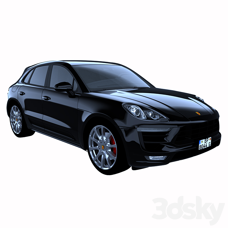 Porsche Macan 3DS Max - thumbnail 1