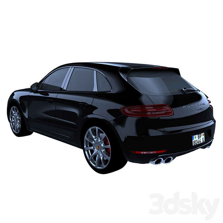 Porsche Macan 3DS Max - thumbnail 2