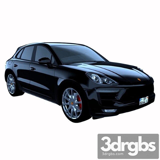 Porsche macan 3dsmax Download - thumbnail 1