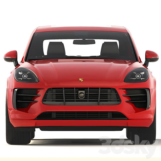 Porsche Macan GTS 2020 3dsMax Model - thumbnail 4