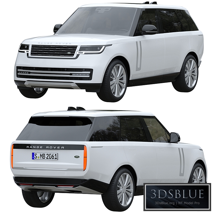 Range Rover 2022 3DS Max - thumbnail 3