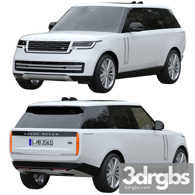 Range Rover 2022 3dsmax Download - thumbnail 1