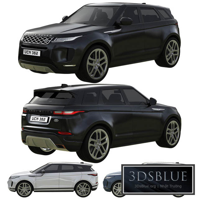 Range Rover Land Rover Evoque 3DS Max - thumbnail 3