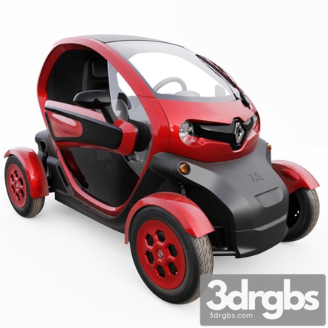 Renault Twizy 1 3dsmax Download - thumbnail 1