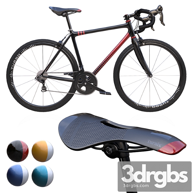 Road Bike 1 3dsmax Download - thumbnail 1