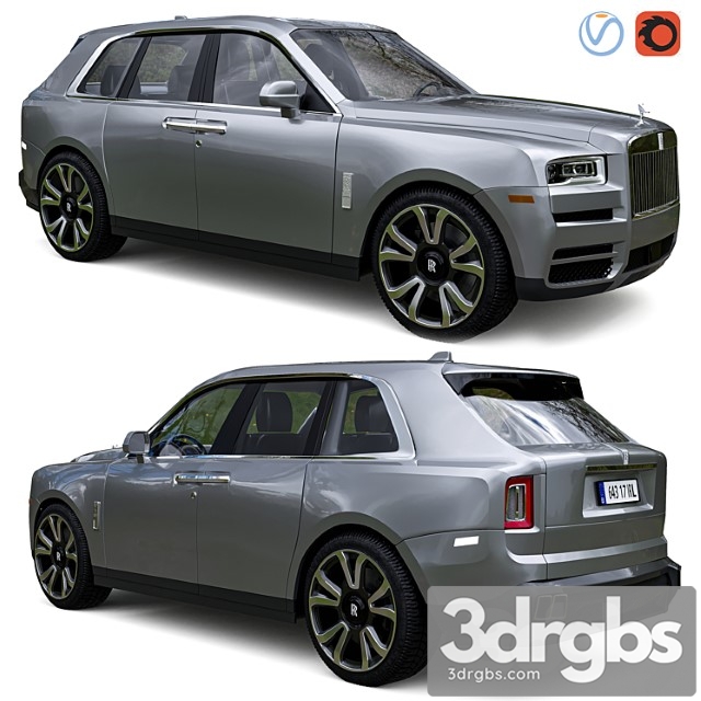 Rolls royce cullinan 3dsmax Download - thumbnail 1