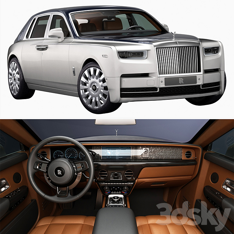 Rolls-Royce Phantom 3DS Max - thumbnail 1