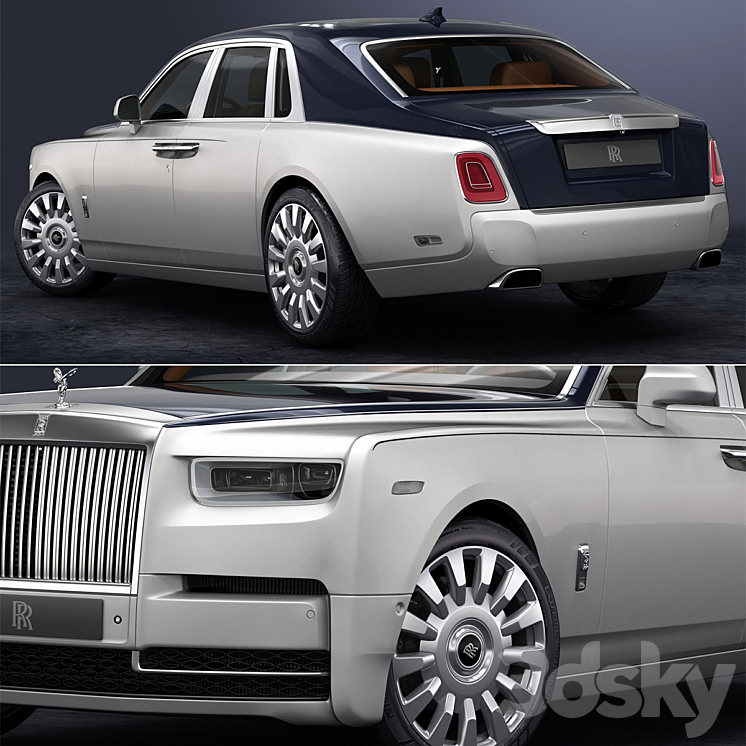 Rolls-Royce Phantom 3DS Max - thumbnail 2