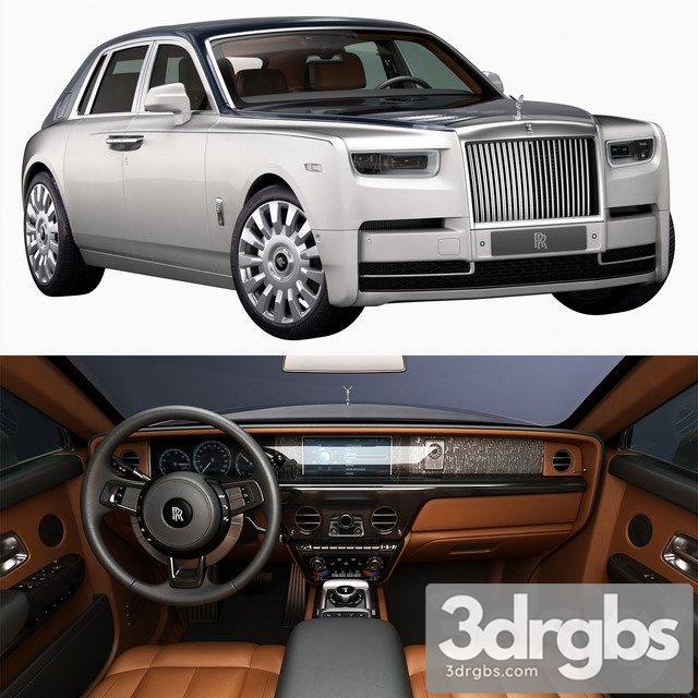 Rolls Royce Phantom 3dsmax Download - thumbnail 1