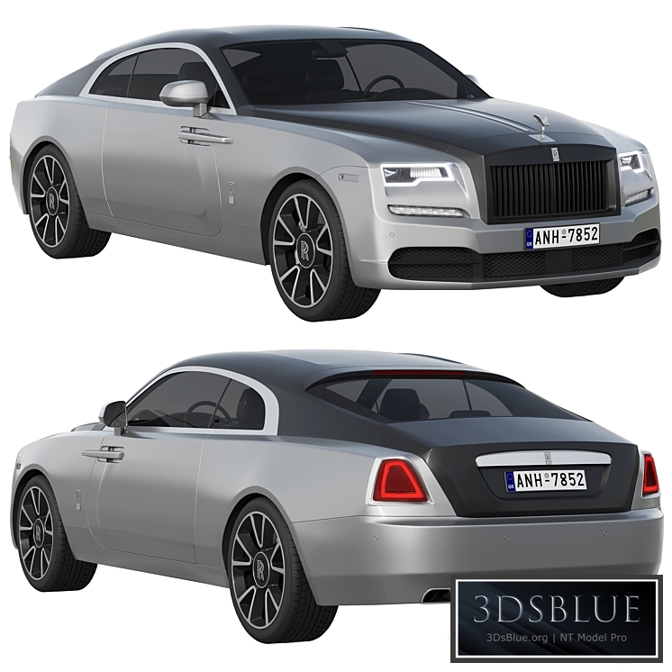 Rolls-Royce Wraith 3DS Max - thumbnail 3