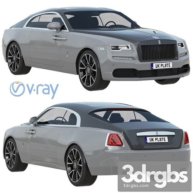 Rolls Royce Wraith 3dsmax Download - thumbnail 1