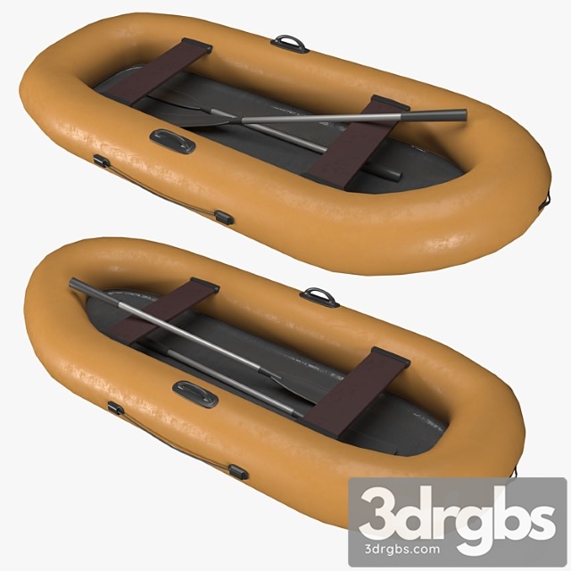 Rubber boat 3dsmax Download - thumbnail 1