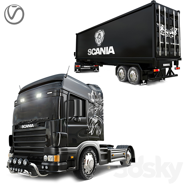 Scania 01 3DSMax File - thumbnail 2