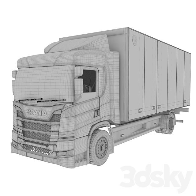 scania_p140_series 3DSMax File - thumbnail 7