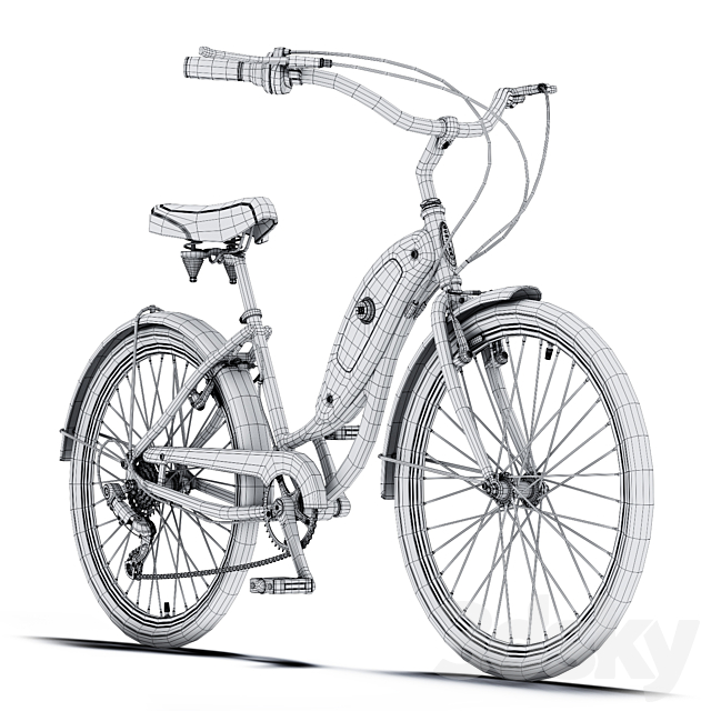 Schwinn hollywood mango 3DS Max Model - thumbnail 2