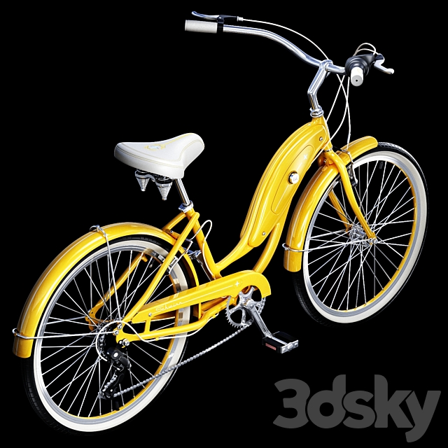 Schwinn hollywood mango 3DS Max Model - thumbnail 3