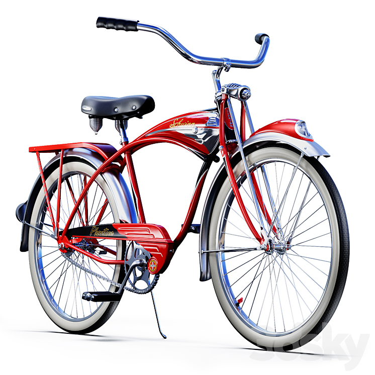 Schwinn Phantom Bike 3DS Max - thumbnail 1