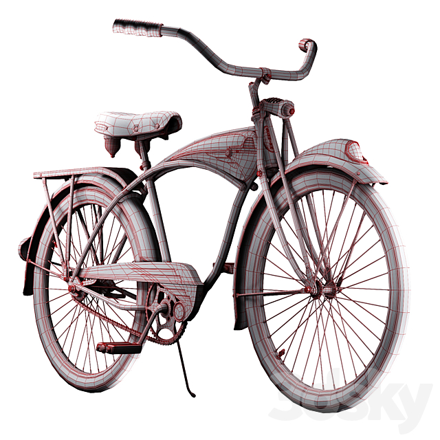 Schwinn Phantom Bike 3DSMax File - thumbnail 2