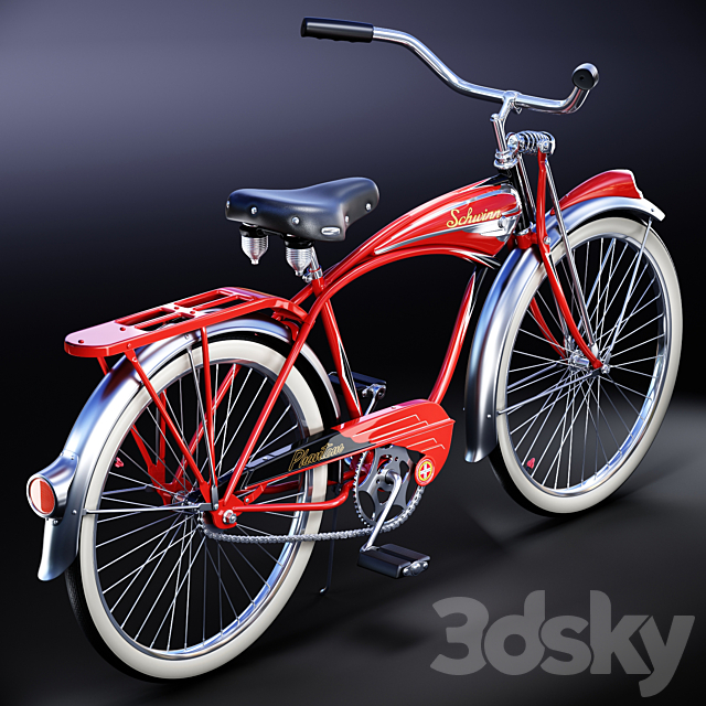 Schwinn Phantom Bike 3DSMax File - thumbnail 3