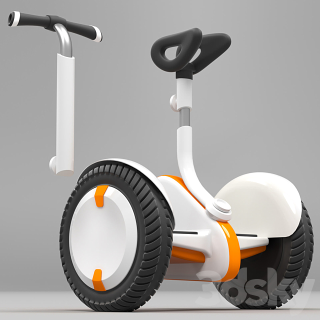 Segway 3DS Max Model - thumbnail 3