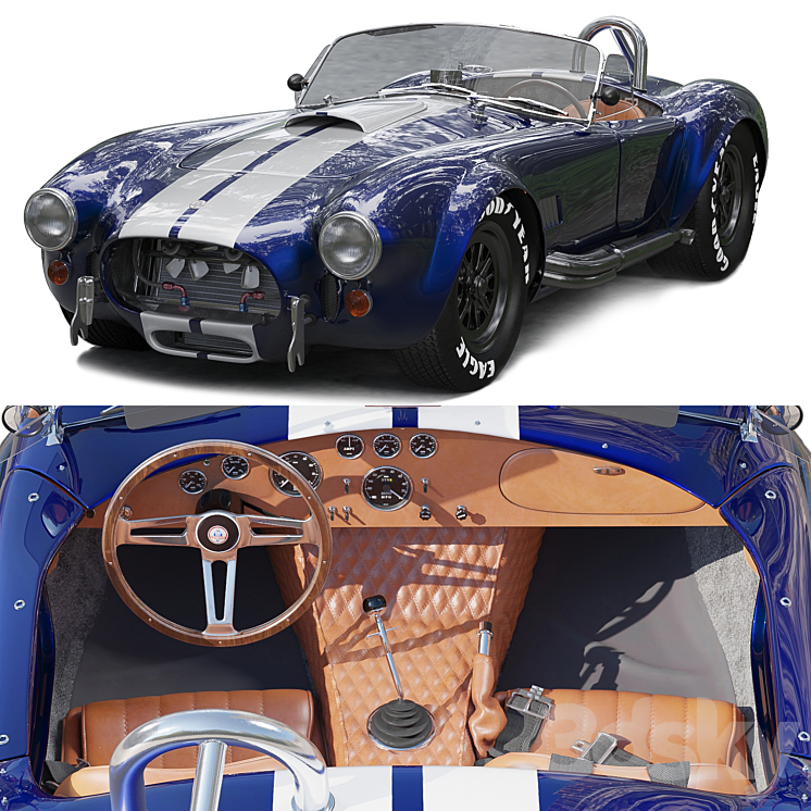 Shelby Cobra 427 3DS Max - thumbnail 1