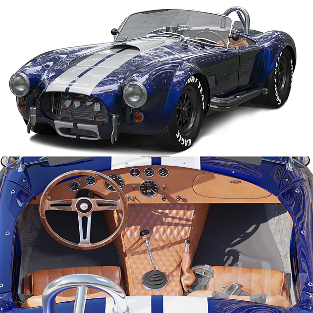 Shelby Cobra 427 3DSMax File - thumbnail 1