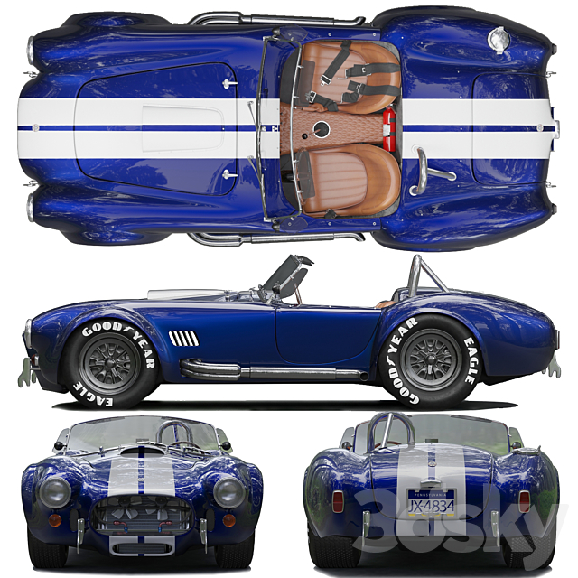 Shelby Cobra 427 3DSMax File - thumbnail 2