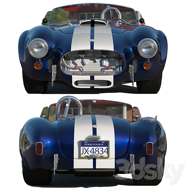 Shelby Cobra 427 3DSMax File - thumbnail 4