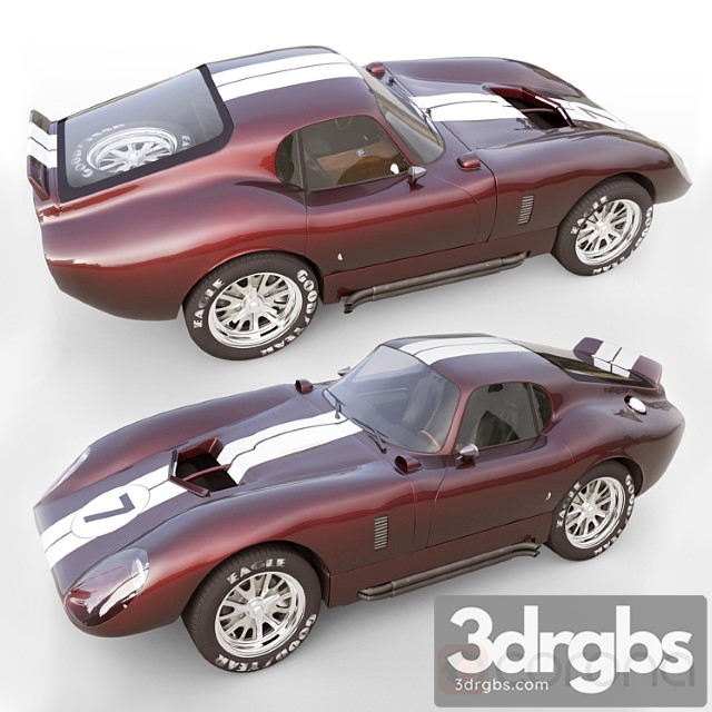 Shelby daytona cobra 3dsmax Download - thumbnail 1