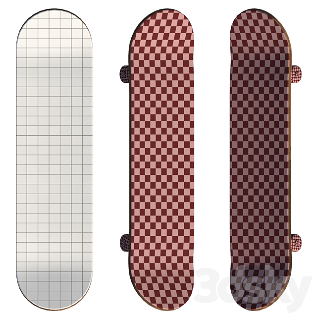 skateboard 3DSMax File - thumbnail 5