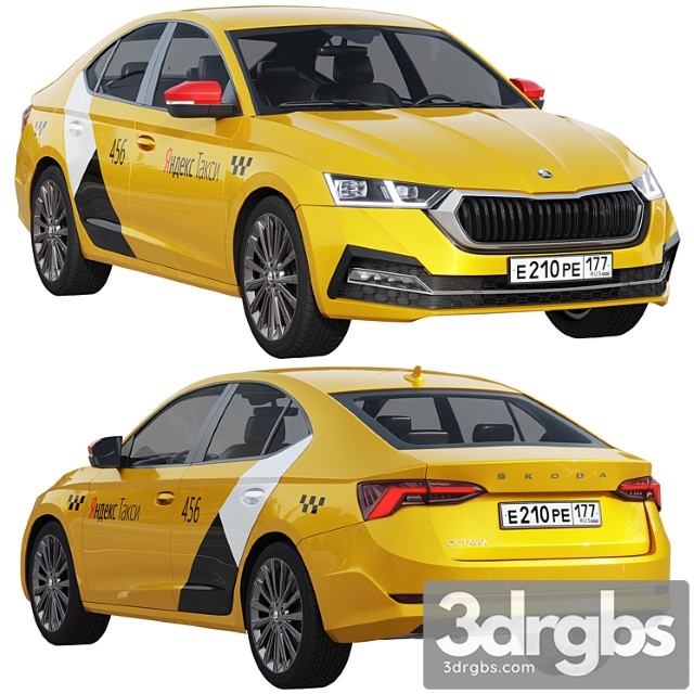 Skoda octavia taxi - thumbnail 1