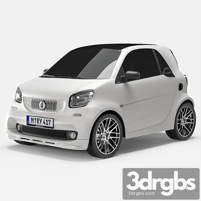 Smart fortwo brabus 3dsmax Download - thumbnail 1