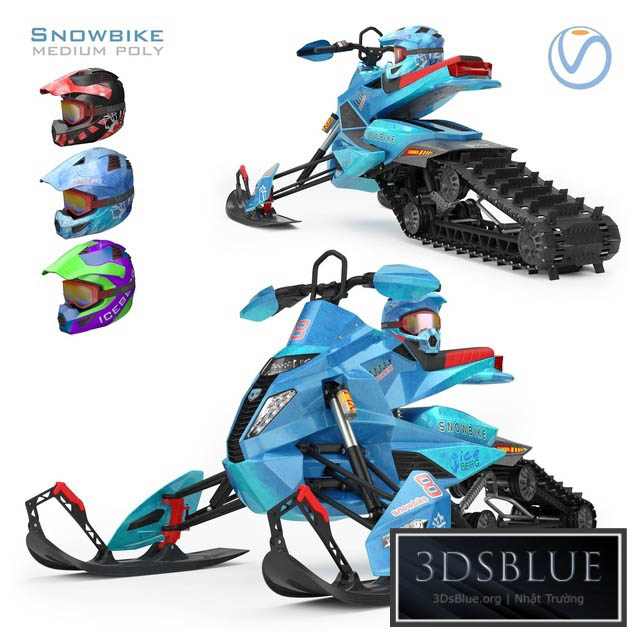 Snowmobile 3DS Max - thumbnail 3