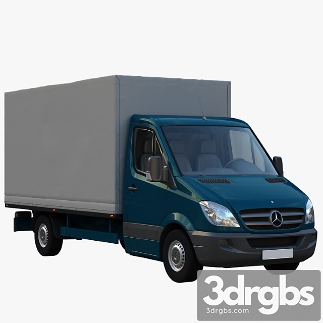 Sprinter curtainsider truck - thumbnail 1