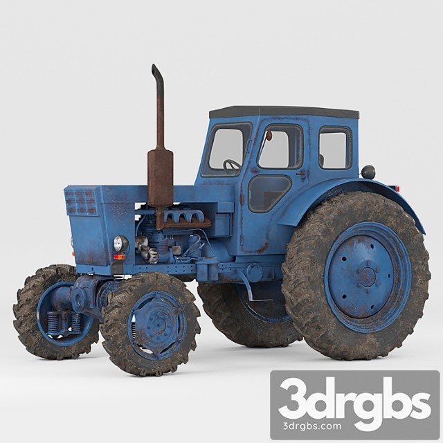 T-40 tractor 3dsmax Download - thumbnail 1